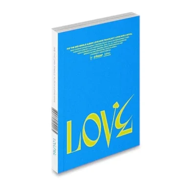 Ive "Love Dive" (Photobook ver/Version 2) bleu