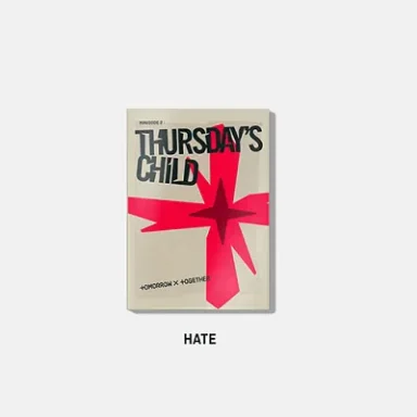 Tomorrow X together "Thursday's Child" (Photobook ver/Hate ver.)